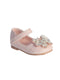 Pink Baby Girls Glitter Butterfly Shoe with Velcro Strap