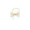 Ivory Star Layered Tulle Elastic Hair Tie