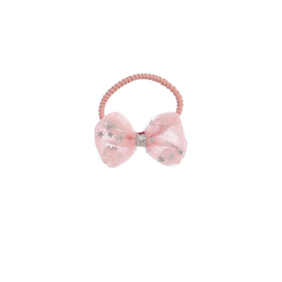 Pink Star Hair Tie