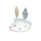 Aqua Pom Pom Rabbit Ear Visor