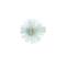 Aqua Shimmery Daisy Hair Clip