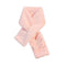 Pink Butterfly Faux Fur Scarf