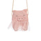 Plush Sleeping Piglet Shoulder Bag