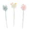 Under the Sea Tulle Wand with Single Pom Pom and Iridescent Multicolored Sea Animal Accent