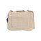 NUDE-BLACK TWEED PURSE WITH BOW