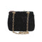 BLACK MINI TWEED PURSE