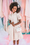 Ivory Star Tulle Hair Clip