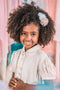 Blush Star Tulle Hair Clip
