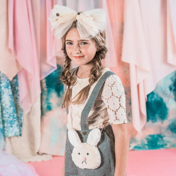 Ivory Bunny Shoulder Bag