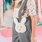 Ivory Bunny Shoulder Bag