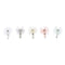 Ivory Tulle Bow Hair Clip Set