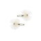 Ivory Tulle Bow Hair Clip Set