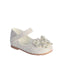 Pink Baby Girls Glitter Butterfly Shoe with Velcro Strap