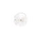 White Star Layered Tulle Elastic Hair Tie