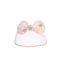 Blush Pom Pom Bow Visor