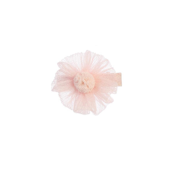 Blush Shimmery Daisy Hair Clip