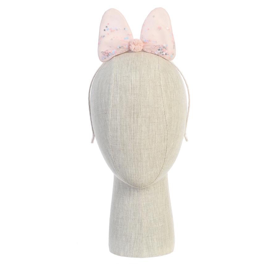 Blush Mouse Bow Hairband