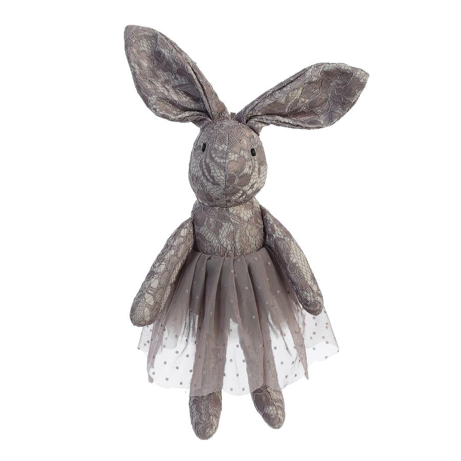 Gray Stuffed Bunny